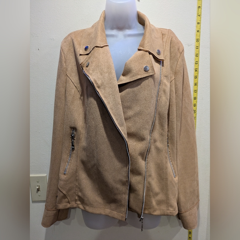Tan Women's Jacket Size XL